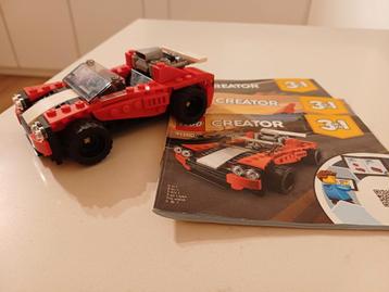 Lego Creator 31100 Sportwagen - Complete Set beschikbaar voor biedingen