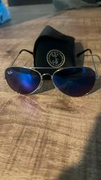RayBan piloten zonnebril met Hoesje origineel, Zonnebril, Overige kleuren, Ophalen of Verzenden, Zo goed als nieuw
