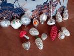 Oude antieke kerstballen ( glas), Ophalen of Verzenden, Zo goed als nieuw
