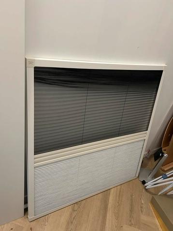 Duo Plissé S500 Dakraam Hor + Verduisterend - 117x121cm beschikbaar voor biedingen