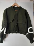 dames bomberjack, Ophalen of Verzenden, Zo goed als nieuw, Maat 42/44 (L), Groen