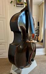 Old Geman Double Bass ca.1880, Muziek en Instrumenten, Ophalen, Gebruikt, Met koffer