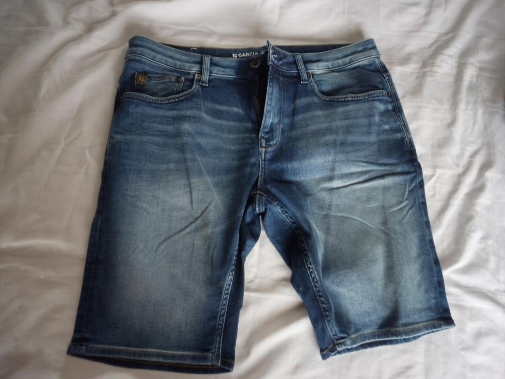 ZGAN Garcia Short korte broek mt 34 jeans Russo, Ophalen of Verzenden, Nieuw, Maat 52/54 (L), Blauw