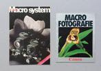 Canon FD Macro-system en Canon Macro-fotografie IZGST, Ophalen of Verzenden, Zo goed als nieuw, Canon FD, Catalogus