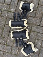 QHP peesbeschermers set bont Cob zwart, Dieren en Toebehoren, Ophalen of Verzenden, Zo goed als nieuw, Springen