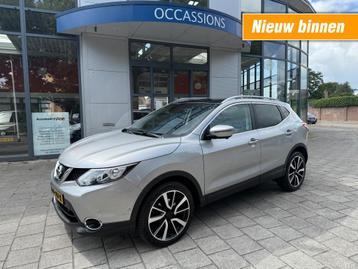 Nissan QASHQAI 1.2 TEKNA-19INCH-LEER-PDC-PANORAMA-ECC-NAVI-B beschikbaar voor biedingen