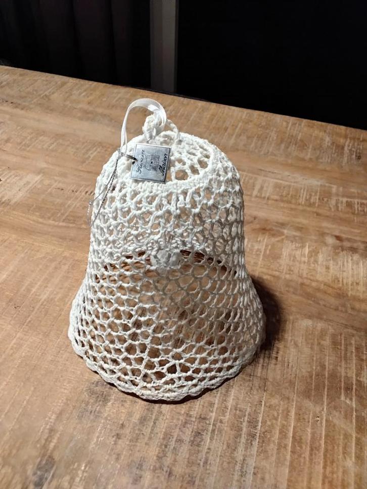 Riviera Maison Kerstklok - Wit, Huis en Inrichting, Woonaccessoires | Stolpen, Zo goed als nieuw, Ophalen