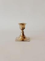 ANTIEKE/VINTAGE MESSING KANDELAAR | 7 CM, Ophalen of Verzenden, Koper of Brons