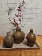 Riverdale Kruiken Set, Huis en Inrichting, Woonaccessoires | Vazen, Gebruikt, Overige kleuren, Aardewerk of Porselein, Ophalen of Verzenden