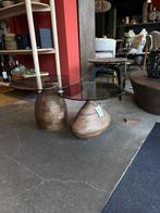 ByBoo bijzettafel set glas !showroom uitverkoop!, Ophalen, Nieuw, Industrieel