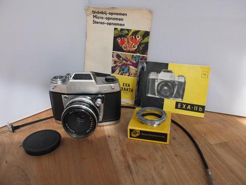✅ EXA II b & Carl Zeiss Tessar 50mm 2.8 * EXTRAS * GETEST, Audio, Tv en Foto, Fotocamera's Analoog, Gebruikt, Spiegelreflex, Overige Merken