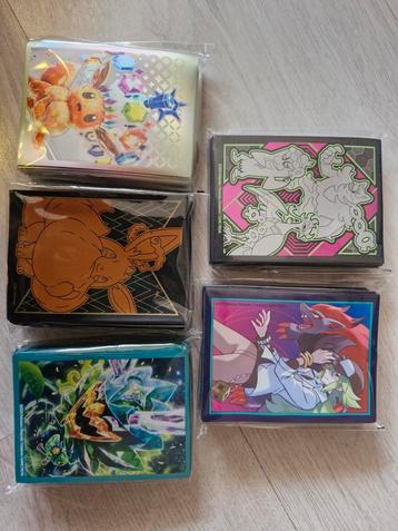 5 soorten pakjes sleeves beschikbaar voor biedingen