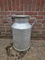 Vintage Aluminium Melkbus - Decoratie & Opslag, Antiek en Kunst, Curiosa en Brocante, Ophalen of Verzenden