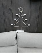 Metalen kerstboom voor kaarsen, Ophalen, Gebruikt