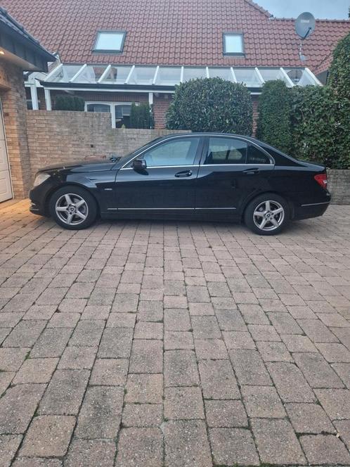 Mercedes-Benz C-Klasse 1.8 C180 CGI Sedan AUT 2011 Zwart, Auto's, Mercedes-Benz, C-Klasse, Airbags, Airconditioning, Bluetooth