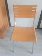 Eetkamerstoelen set van 6 - Ruud Jan Kokke, Huis en Inrichting, Stoelen, Ophalen, Gebruikt, Bruin, Modern