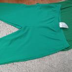 setje  groen flairy broek met topje nw, Nieuw, Groen, Lang, Ophalen of Verzenden
