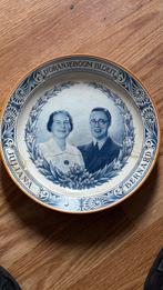 Juliana Bernhard Wandbord - Gerestaureerd, Ophalen of Verzenden