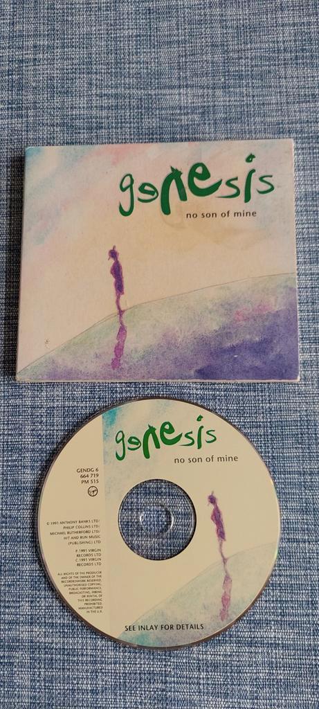 Cd singel Genesis - no son of mine. 1991, Cd's en Dvd's, Cd Singles, Zo goed als nieuw, Ophalen of Verzenden