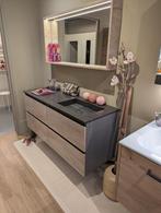 Showroom badkamermeubel 140cm breed + Koofspiegel 120cm, 100 tot 150 cm, Nieuw, Ophalen of Verzenden, Minder dan 100 cm