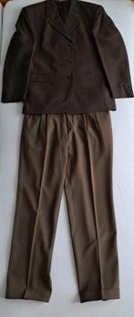 Colbert en pantalon, mt. 52, Kleding | Heren, Kostuums en Colberts, Maat 52/54 (L), Bruin, Ophalen of Verzenden, Zo goed als nieuw