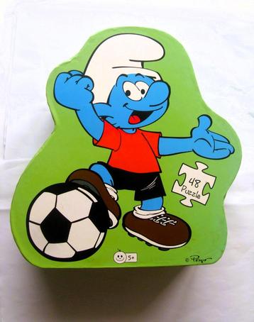 De Smurfen Puzzel Voetbal The Smurfs Smurf beschikbaar voor biedingen