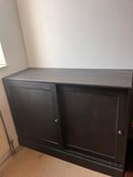 Ikea Buffetkast - Zwart, Huis en Inrichting, Kasten | Buffetkasten, Ophalen, Gebruikt, 25 tot 50 cm, 100 tot 150 cm