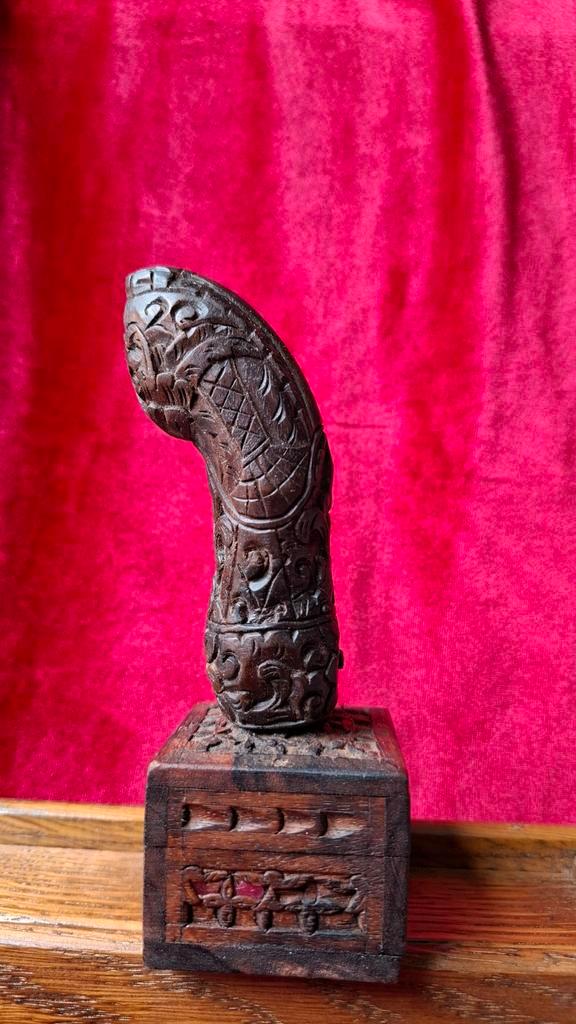 Keris greep #16 Madura, Antiek en Kunst, Kunst | Niet-Westerse kunst, Ophalen of Verzenden