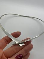 A804 NOL sieraden spang met diamant, Ophalen of Verzenden, X, Met edelsteen, Zilver