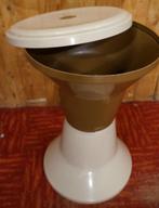 Retro Tam Tam kruk tamtam Franse design Henry Massonnet 70e, Huis en Inrichting, Ophalen, Gebruikt, Kunststof