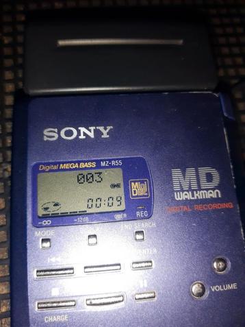 SONY-MD-MZ-R-55 in mooie staat beschikbaar voor biedingen