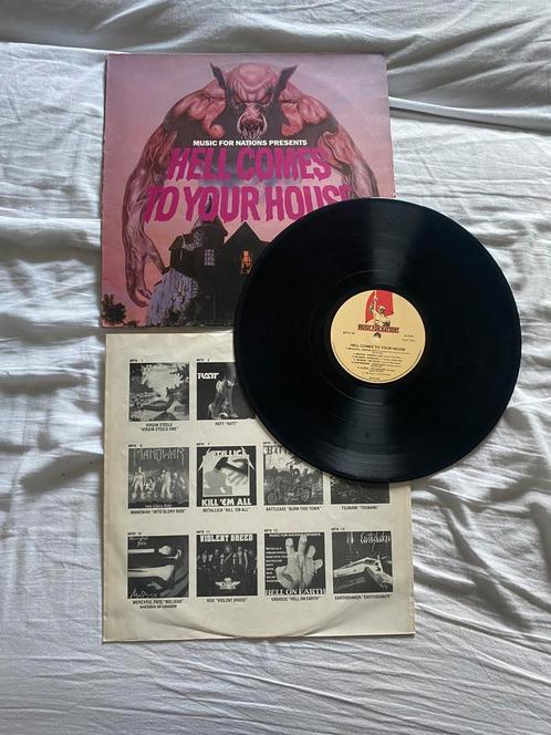 Music For Nations Vinyl Verzamel met Metallica, Cd's en Dvd's, Vinyl | Hardrock en Metal, Ophalen of Verzenden
