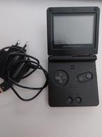 Game Boy Advance SP AGS-001 - Zwart, Spelcomputers en Games, Ophalen, Gebruikt, Game Boy Advance SP