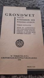 grondwet 1934 amsterdam batavia paramaribo, Boeken, Geschiedenis | Vaderland, Ophalen of Verzenden, Zo goed als nieuw