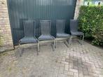 Eetkamer stoelen, Huis en Inrichting, Stoelen, Ophalen, Overige materialen, Gebruikt, Zwart