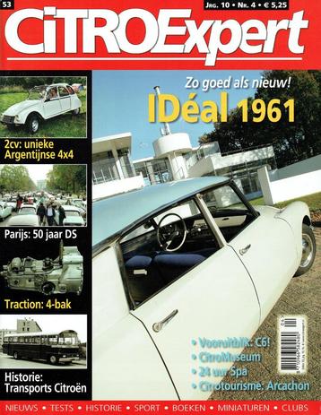 CitroExpert 2005 nr. 53 (o.a. Citroën Idéal 19 - 3CV 4x4) beschikbaar voor biedingen