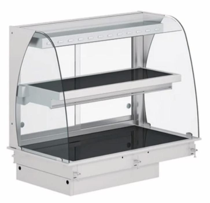 Warmhoudvitrine | Inoxfera | 30C / 120C | 1440x610x970 cm, Huis en Inrichting, Keuken | Keukenbenodigdheden, Nieuw, Ophalen