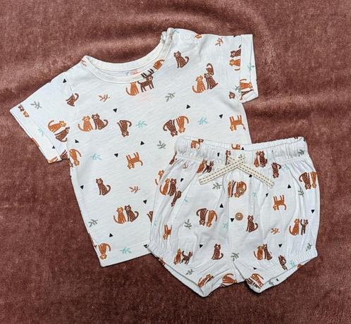 Baby setje Hema maat 50, Kinderen en Baby's, Babykleding | Maat 50, Zo goed als nieuw, Meisje, Ophalen of Verzenden