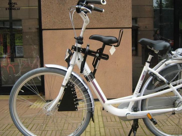 Zadel op stang (voor damesfiets, model 4), Fietsen en Brommers, Fietsaccessoires | Fietsstoeltjes, Zo goed als nieuw, Voorzitje