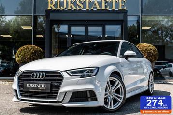 Audi A3 Limousine 1.0 TFSI S-LINE|NAV|LED|LEDER|18'|PDC beschikbaar voor biedingen