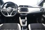 Nissan Micra 1.0 IG-T N-Connecta Bose Led/Koplamp Ecc Cruise, Auto's, Voorwielaandrijving, Euro 6, Wit, Origineel Nederlands