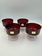 Luminarc 4 x Coupéglas Jaren 70, Huis en Inrichting, Keuken | Servies, Glas of Glazen, Ophalen of Verzenden, Overige stijlen, Glas