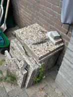 Grindtegels, Tuin en Terras, Ophalen, Zo goed als nieuw, 10 m² of meer, Beton
