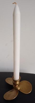 Bronzen scheepsschroef kandelaar, Antiek en Kunst, Ophalen of Verzenden, Koper of Brons