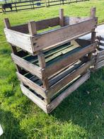 Houten aardappel kistjes kistje plastic bak, Doe-het-zelf en Verbouw, Kratten en Dozen, Ophalen, Gebruikt, Bak of Kist