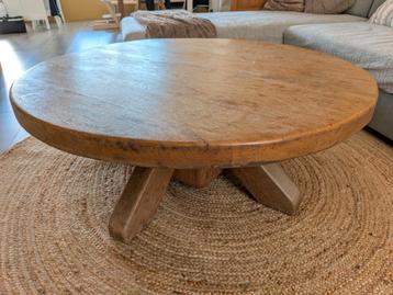 Eiken houten Salontafel - Robuust en Charmant beschikbaar voor biedingen