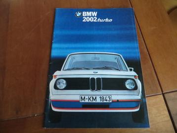 NL folder BMW 2002 Turbo 1974, mooie staat! beschikbaar voor biedingen