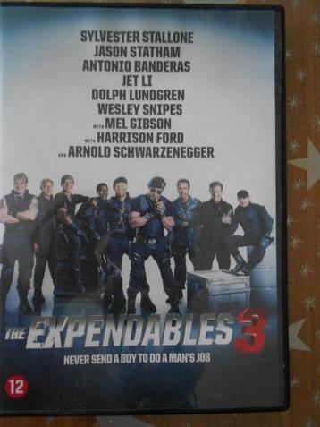 DVD the EXPENDABLES 3 never send a boy to do a man`s job beschikbaar voor biedingen