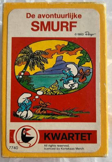 De avontuurlijke Smurf Kwartet 1983 beschikbaar voor biedingen