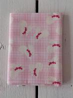 Lief quiltstofje Benartex - konijntje/roze ruit - patchwork, Hobby en Vrije tijd, Stoffen en Lappen, Nieuw, Ophalen of Verzenden